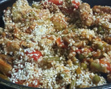 Foto del paso 4 de la receta: Arroz, conejo y pollo