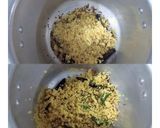 A picture of step 1 of Vegetabale Daliya Khichdi.