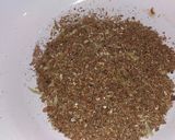 A picture of step 1 of Arabian Biryani.