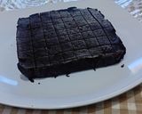 Foto langkah ke 4 dari resep Brownies Bite Ubi Ungu.