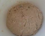 A picture of step 4 of Vickys Dried Fruit & Apple Scones, GF DF EF SF NF.