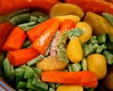 Foto del paso 3 de la receta Puré de judías verdes, zanahorias y patatas con nata