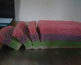 Foto langkah ke 9 dari resep Apem Nasi Pelangi.