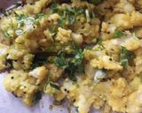 A picture of step 2 of Cheesy Vada Pav.