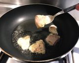Foto del paso 3 de la receta: Tempura de peixe (merluza frita)