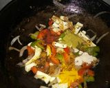 A picture of step 2 of Chilly Paneer Veg on my style.
