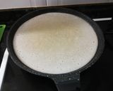 Foto del paso 1 de la receta: Crepe de chocolate y mermelada de fresa fitness!! 😍