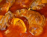 A picture of step 8 of Beef Stew with Carrots and tomatoes.