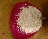 Foto del paso 4 de la receta: Pastel de remolacha, arroz y avena