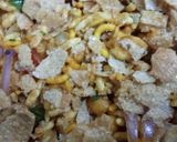 A picture of step 1 of M's Bhel Puri.