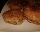 Foto del paso 5 de la receta: Tortitas de papa con queso panela y cilantro