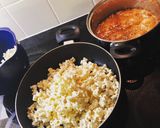 A picture of step 3 of Salted caramel popcorn.
