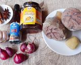 Hình bước làm 1 của món BẮP BÒ rim