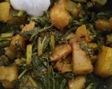 मूली के पत्तों की सब्जी (Mooli ke patto ki sabzi recipe in hindi) रेसिपी चरण 4 फोटो