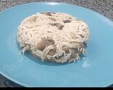 Foto del paso 3 de la receta: Hamburguesa fitness de pulled chicken con queso y pan de atún
