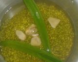 Foto langkah ke 1 dari resep Bubur kacang ijo gula kelapa.