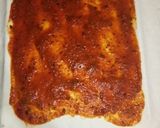 Foto del paso 4 de la receta: Pizza hawaiana con salchichas y queso americano
