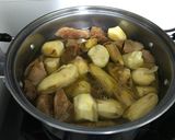 芥菜地瓜豆筍湯的食譜步驟4照片