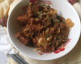 Foto langkah ke 6 dari resep Terong Goreng Tepung Siram Tumis Tempe Teri.