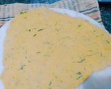 A picture of step 4 of Brinjal paratha.