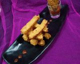 A picture of step 9 of Crispy Maggi fries.