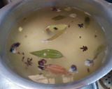 A picture of step 1 of Chana teh wali biryani.