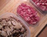Foto del paso 1 de la receta Croquetas de jamón serrano y pollo