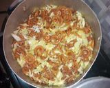 A picture of step 6 of Fried macaroni.