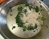 A picture of step 16 of Undhiyu.