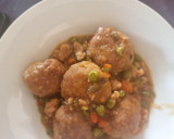 Foto del paso 8 de la receta: Albóndigas de ternera a la jardinera