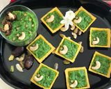 A picture of step 4 of Eid ka chand peas Halwa.