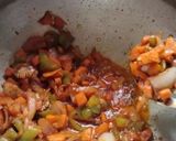 A picture of step 6 of Chowmein (veg Chowmein) 😋😋😋.