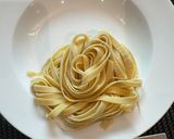 A picture of step 5 of Home Made Pasta - you Will NEVER buy store bought again lol - Enjoy.
