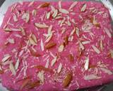 Coconut Rose Burfi (Khopra Pak) recipe step 3 photo