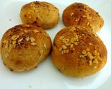 A picture of step 6 of Oats and wheat flour Mini Burgar bun with stuffed vegitables.