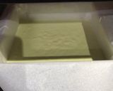 Gambar langkah 5 resipi Kek pandan layer.