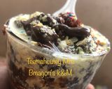 A picture of step 4 of Chocolate cake parfait.