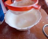 A picture of step 1 of Banana, coconut cake.