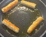 A picture of step 3 of Halloumi Fries.