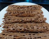 Foto langkah ke 9 dari resep Roti Jala Milo.