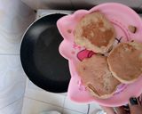 Foto langkah ke 6 dari resep Pancake oatmeal diet mudah, pake teflon.