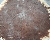 Une image de l'étape 2 de Petit cœur de palmier au chocolat.