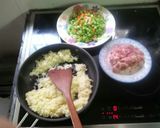 Hình bước làm 1 của món Cơm rang truyền thống