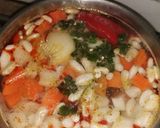 Sűrű bableves recept fázis 1 fotója