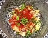 A picture of step 2 of Kala chana chaat.
