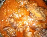 A picture of step 8 of Semo+gbegiri(beans soup)+ewedu+stew😋.
