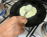 A picture of step 4 of Chana dal ka Chilla.