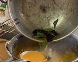 A picture of step 10 of Kerala Style Baingan Dal Curry.