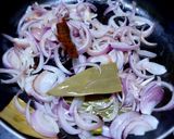 A picture of step 3 of Shahi paneer matar masala.