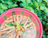 Hình bước làm 4 của món Canh chân gà hầm đậu phộng 🥜🥜